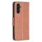  Samsung Galaxy A35 5G Fodral Shark Läder Brun
