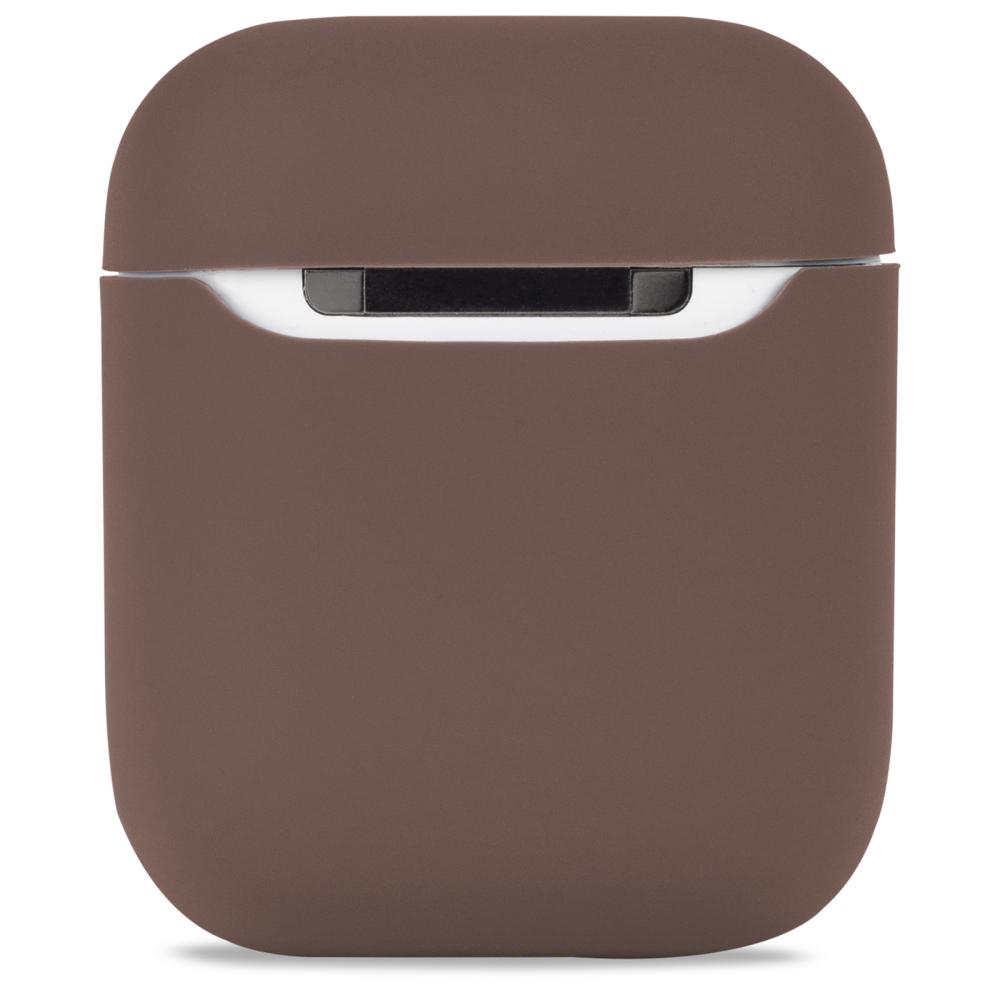 holdit holdit AirPods 1/2 Skal Silikon Nygård Dark Brown