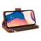 iPhone 14 Pro Fodral Flerfack Multifunktionell Brun