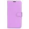  Google Pixel 8A Litchi Läder Fodral Lila
