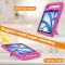  iPad Pro 11 2025/2024/Air 11 2026-2024 Skal EVA Kickstand Rosa