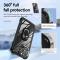  iPhone 15 Pro Max Skal Shockproof Ring Hybrid Svart