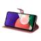  Samsung Galaxy A22 5G - Butterfly Läder Fodral - Roséguld