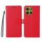  Motorola Moto G86 Power / G86 5G Fodral Läder Röd