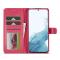 LC.IMEEKE LC.IMEEKE Samsung Galaxy A34 5G Fodral Läder Rosa/Röd