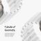 DUX DUCIS DUX DUCIS Apple Watch 38/40/41/42 mm mm Armband Wave Design Vit