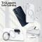  Samsung Galaxy A16 Skal MagSafe Kickstand Hybrid Vit
