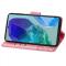  Samsung Galaxy A16 Fodral Med Fjäril Tryck Rosa