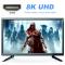  8K 60Hz 90° Uppvinkel HDMI Hane - HDMI 2.1 Hona Adapter Blå