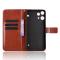  Nothing Phone 3a Lite Fodral Crazy Horse Läder Brun
