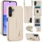 Samsung Galaxy S26 Skal Multifunktionellt Läder Beige
