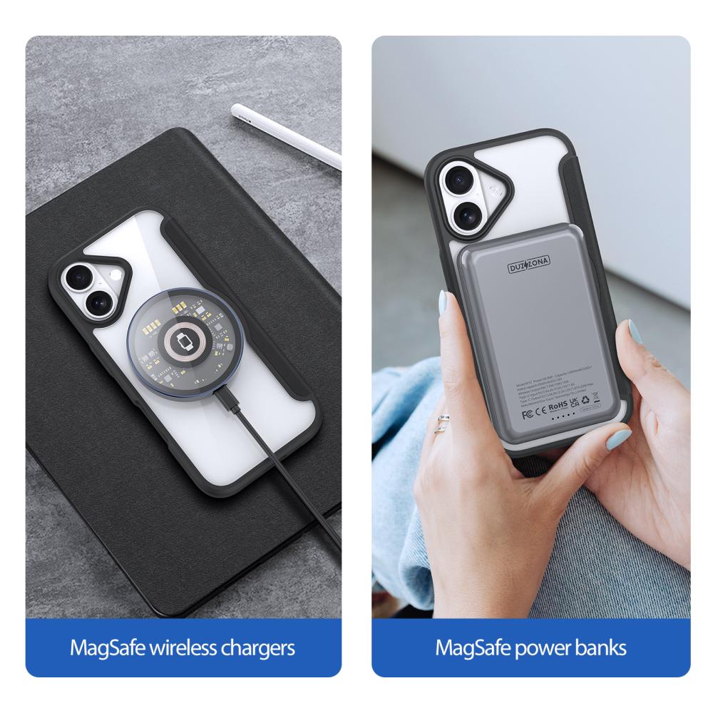 DUX DUCIS DUX DUCIS iPhone 17 Fodral MagSafe Skin X Pro Svart