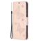  Samsung Galaxy A12 - Butterfly Plånboksfodral - Roséguld