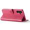 LC.IMEEKE LC.IMEEKE Samsung Galaxy A34 5G Fodral Läder Rosa/Röd