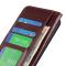  iPhone 16 Pro Max Fodral Crazy Horse Läder Brun