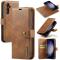 DG.MING DG.MING Samsung Galaxy S25 2in1 Magnet Fodral / Skal Brun