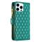 BINFEN BINFEN iPhone 16 Pro Fodral Diamond Multifunktionell Grön