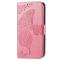  Samsung Galaxy A16 Fodral Med Fjäril Tryck Rosa
