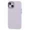  iPhone 15 Plus Skal Liquid Silikon AluLens Ljus Lila