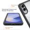  Samsung Galaxy S25 Edge Skal 360 Hybrid Defense Svart
