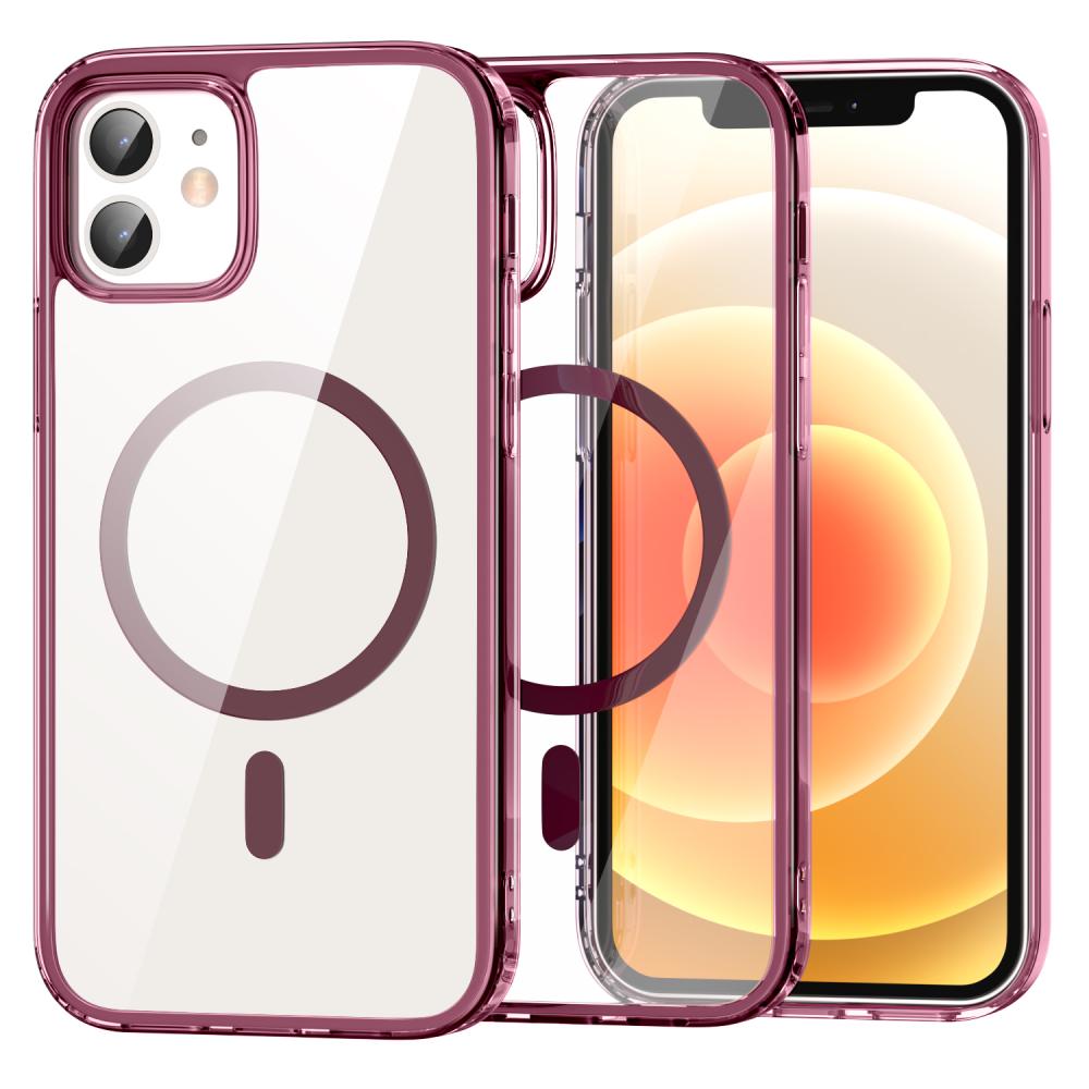 ColorPop ColorPop iPhone 12/12 Pro Skal CH MagSafe Transparent/Röd