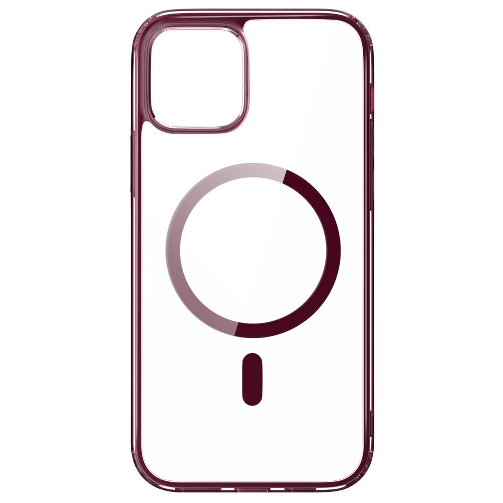 ColorPop ColorPop iPhone 12/12 Pro Skal CH MagSafe Transparent/Röd