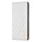 BINFEN BINFEN iPhone Air Fodral Diamond Flip Läder Vit