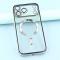  iPhone 17 Pro Skal MagSafe Electroplated TPU Silver