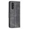  Samsung Galaxy A35 5G Fodral Shark Läder Svart