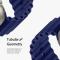 DUX DUCIS DUX DUCIS Apple Watch 38/40/41/42 mm mm Armband Wave Design Blå