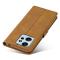 LC.IMEEKE LC.IMEEKE Xiaomi Redmi Note 12 4G Fodral Läder Brun