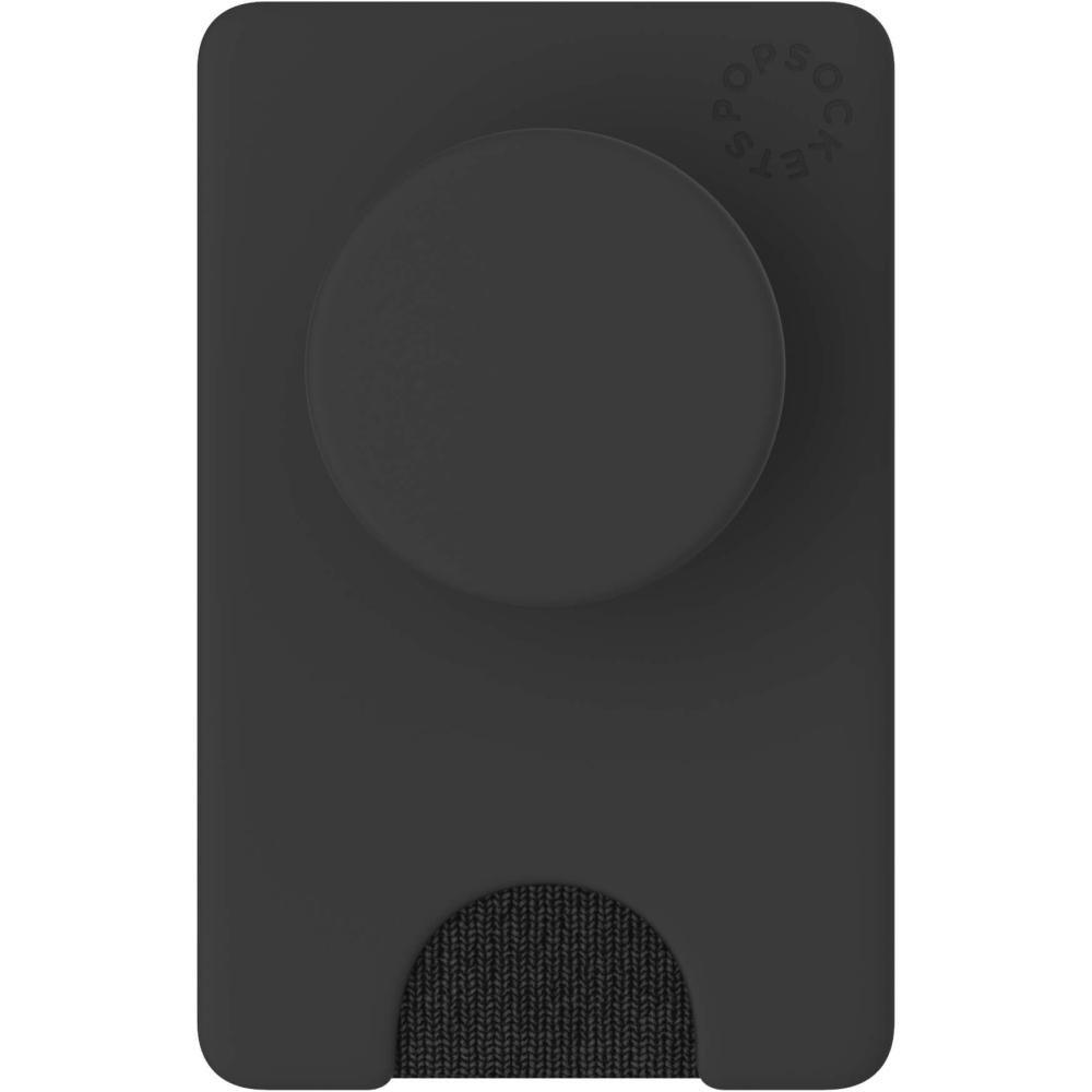 PopSockets PopSockets PopWallet+ Avtagbar Mobil Plånbok Svart