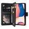  iPhone 14 Pro Fodral Flerfack Multifunktionell Svart