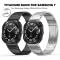  Galaxy Watch Ultra (2025) / 47 mm Armband Steel Titanium Svart