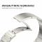  Galaxy Watch Ultra (2025) / 47 mm Armband Steel Titanium Svart