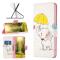  iPhone 16 Plus Fodral Med Tryck Baby Elefant Vit