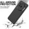  Nothing Phone 3a Pro Skal Liquid Silikon Med Strap Svart