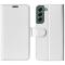  Samsung Galaxy S23 Plus Fodral Crazy Horse Vit