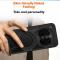  Honor Magic7 Pro Skal MagSafe Kickstand Hollow Svart