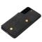  Samsung Galaxy S21 FE Skal Med Kortfack Och Magnet Svart