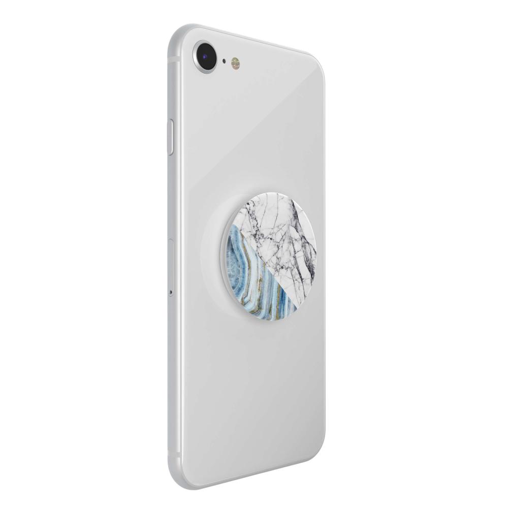 PopSockets PopSockets Avtagbart Grip med Ställfunktion Aegean Marble