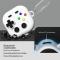  Samsung Galaxy Buds 4 / 4 Pro Skal Game Console Vit