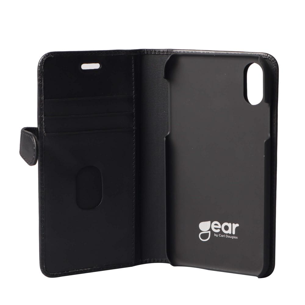 Buffalo Buffalo iPhone XR Fodral 2in1 Äkta Läder Svart