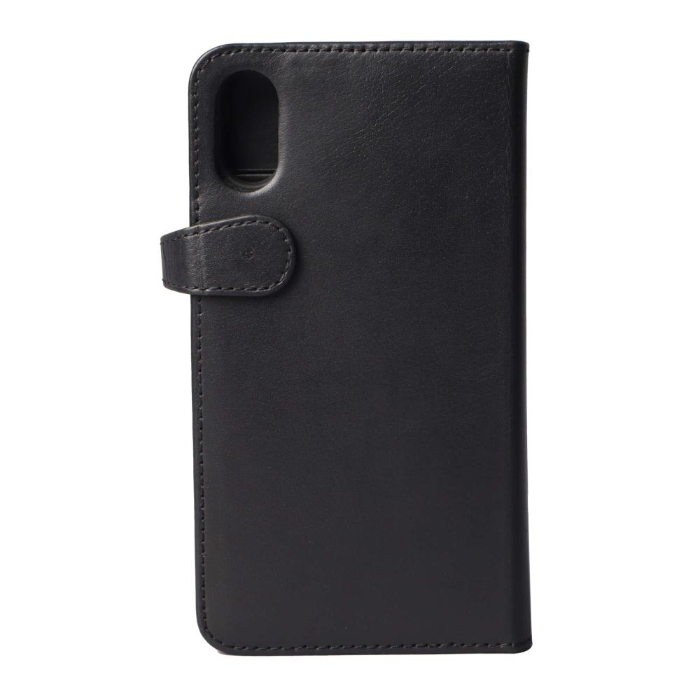 Buffalo Buffalo iPhone XR Fodral 2in1 Äkta Läder Svart