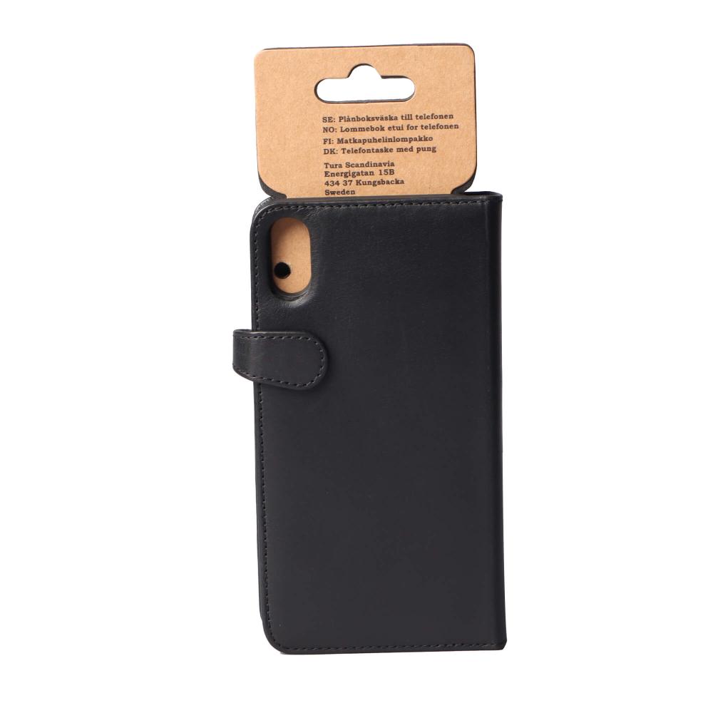 Buffalo Buffalo iPhone Xs Max Fodral 2in1 Äkta Läder Svart