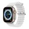 DUX DUCIS DUX DUCIS Apple Watch 42/44/45/46/49 mm Armband Wave Design Vit