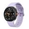 KALEBOL KALEBOL Galaxy Watch 8 46/44/40 mm Armband Silikon Lila