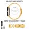  Lyxigt Metallarmband Google Pixel Watch / Watch 2 Guld