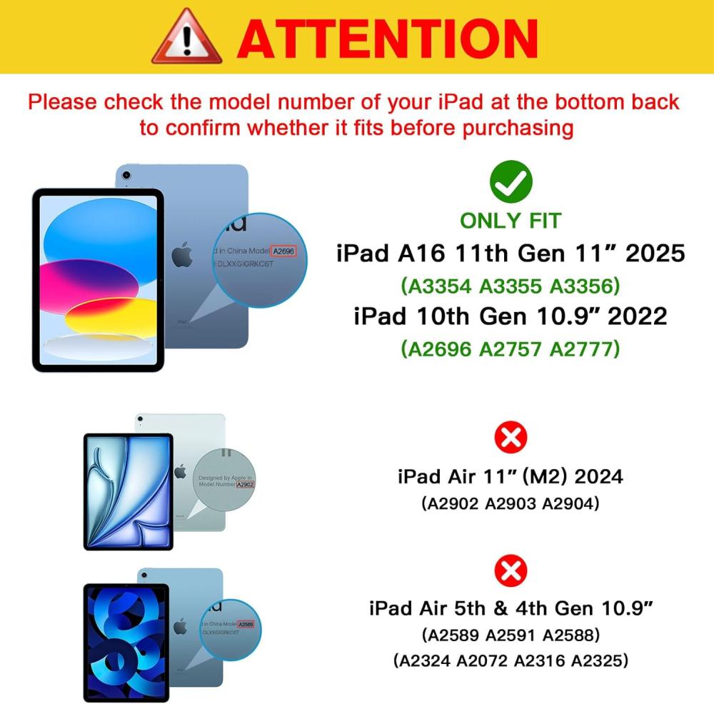  iPad 11 (A16) / iPad 10.9 Skärmskydd I Härdat Glas