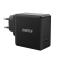 Choetech Choetech 60W USB-C PD Väggladdare Snabbladdning Svart